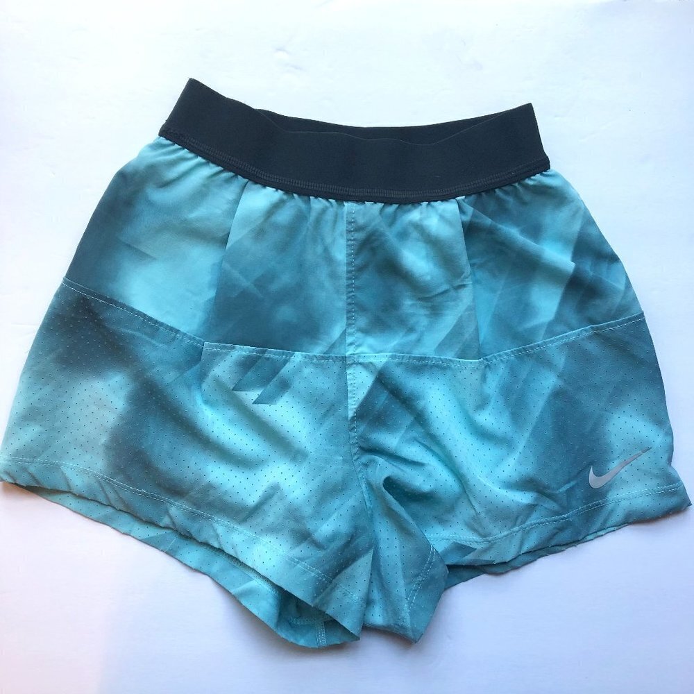 Nike Dri-Fit blue short athletic shorts; XS